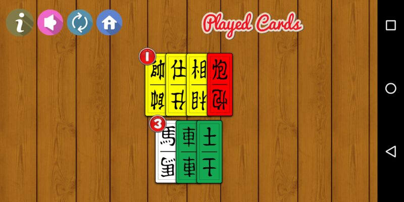 Bộ bài trong game Tứ Sắc