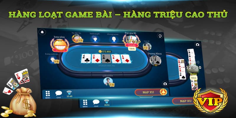 Game bài đổi thưởng siêu hấp dẫn